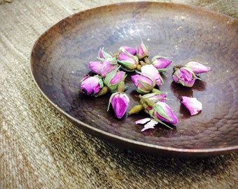 Copper Soap Dish & Hamam Bowl. Handmade. Aadya Ayurveda