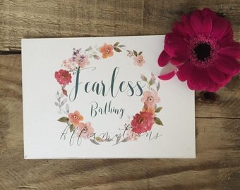 Fearless Birthing Affirmation Cards