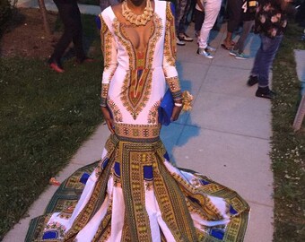 African women clothing, dashiki dress, prom dress, wedding dress, African women fashion