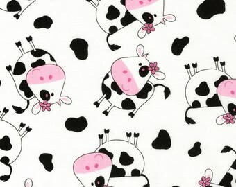 Timeless Treasures Tossed Cows by Fabrics of Soho