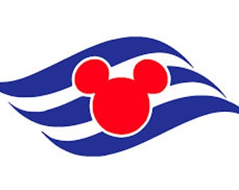 Disney Cruise Line Logo Iron On| Heat Transfer Vinyl for Shirts, Bags, Pillows | Fish Extender Gift | DCL | Mickey