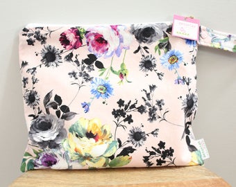 Wet Bag wetbag Diaper Bag ICKY Bag wet proof floral flower gym bag swim cloth diaper accessories zipper gift newborn baby child kids summer