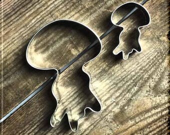 Set of 2 Jellyfish Metal Cookie Cutters #NAWK18