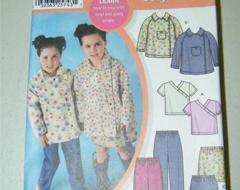 Simplicity Girls Top Pants Skirt Jacket Pattern 7188 Size 3 - 8 12650