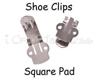 Shoe Clips Blanks - 20 (10 pairs) - SEE COUPON