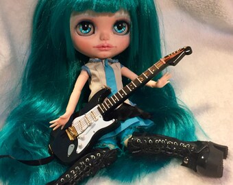 Blythe Doll Customized Hatsunemiku custom made Art Doll One of a Kind calipso anime vocaloid