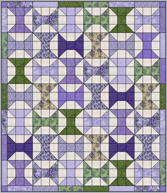 Downloadable 5 Yard Spools Quilt Pattern