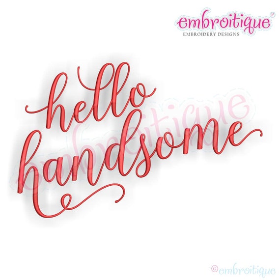 calligraphy love handsome Script Love Wedding in Calligraphy Hello Handsome Valentine