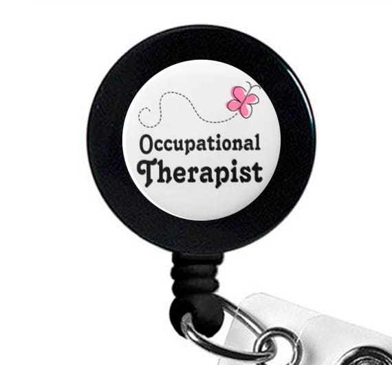 Occupational Therapy Badge Reel Occupational Therapy Gift