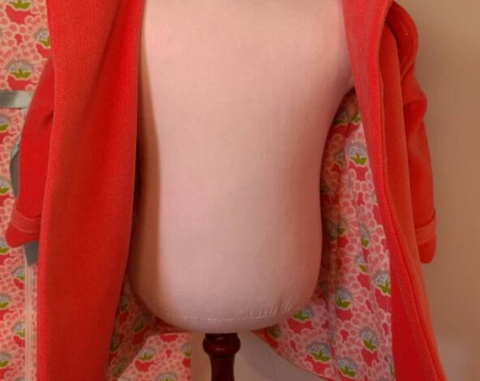 Trench Coat, suitcase and garment bag, outerwear and accessories fits dolls like American Girl and 18" dolls, up-cycled fabric