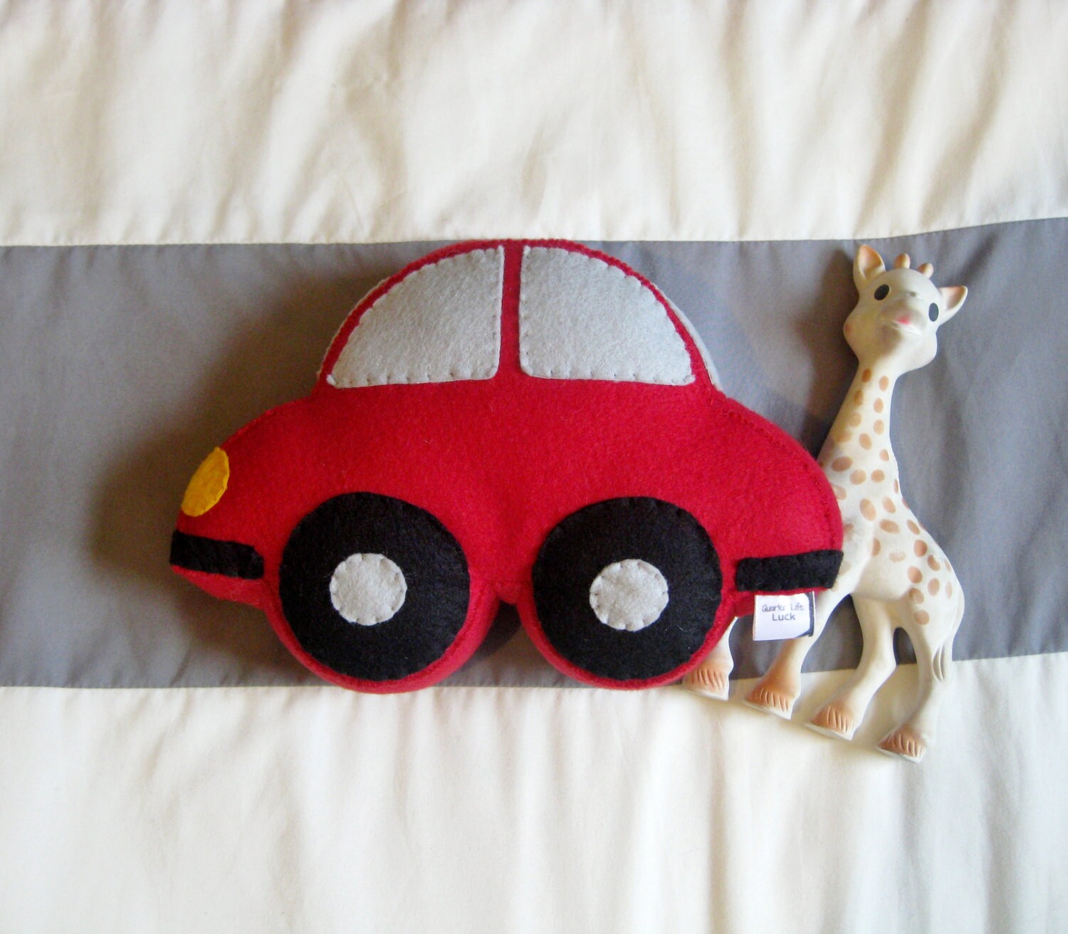 Felt Car Plush Toy / Kids Room Decor / Car Bedroom / Car