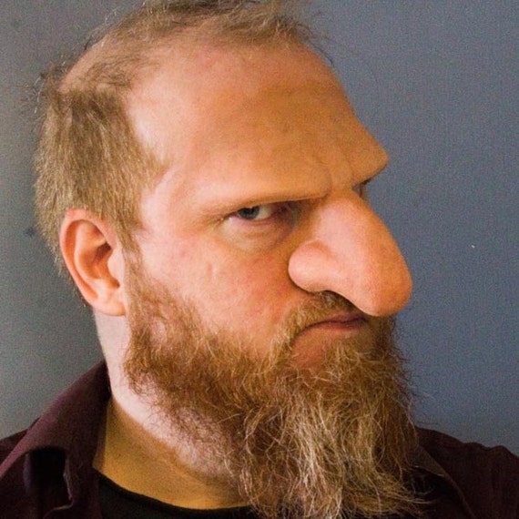 Dwarf Nose and Brow Prosthetic