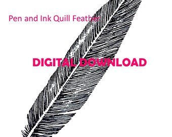 Feather quill pen | Etsy