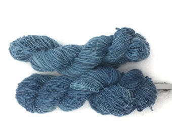Colorway 'Indigo' Worsted weight Handspun Yarn