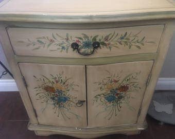 Home & Living, Furniture, Living Room Furniture, Recycled Furniture, Distressed Furniture, Hand Painted Furniture, Upcycled Cabinet