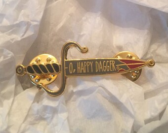 Romeo & Juliet "O, Happy Dagger" Enamel Pin