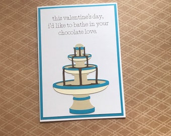 5x 7 I like your Wiener Dog Funny Valentine's Day Card