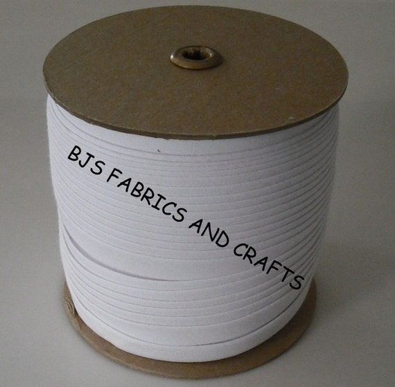 Extra Wide 1/2 Double Fold Bias Tape WHITE 100 YARDS