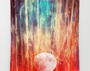 Moon Tapestry | Hippie Tapestry | Abstract Tapestry | Space Tapestry | Galaxy Tapestry | Magical Tapestry | Boho Tapestry | Lunar Tapestry