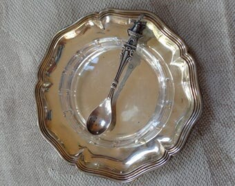 Turn of the century butter dish set