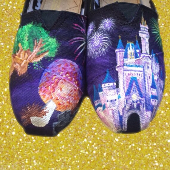 Disney World Toms Epcot shoes Spaceship Earth Shoes. Magic