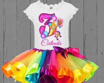 Bubble Guppies Birthday Tutu Set - Bubble Guppies Tutu