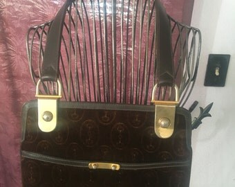 Rare Vintage Gucci Velvet horsebit bag SALE! Price reduction