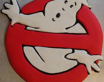 Ghostbusters Ghost Fondant Edible Cake Topper