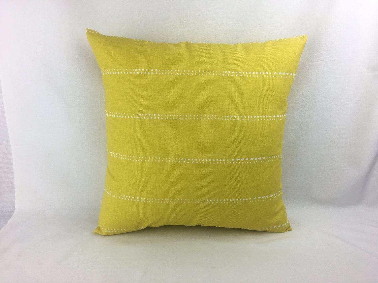 Yellow European Sham Cover European Pillow Sham 26 x 26