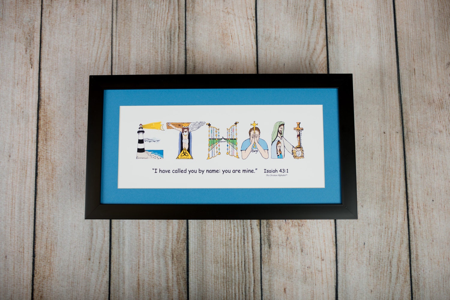 Christian Baby Gift Sign Personalized for Boys or Girls