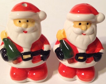 Santa Claus Salt & Pepper Shakers