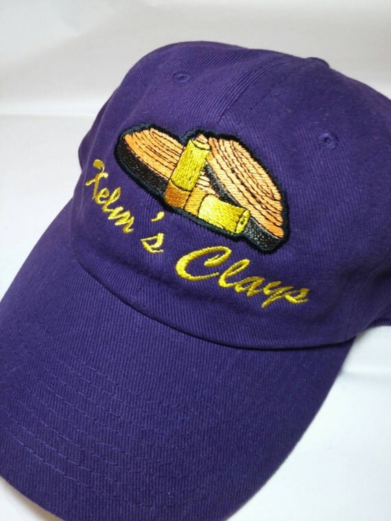 Sporting Clays Skeet Trap Shooting Hat by BeadsandThreadsbyAmy