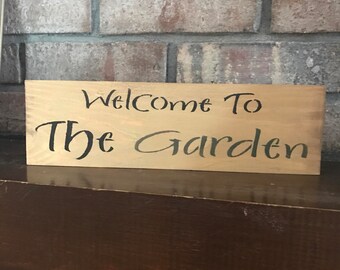 Garden sign | Etsy