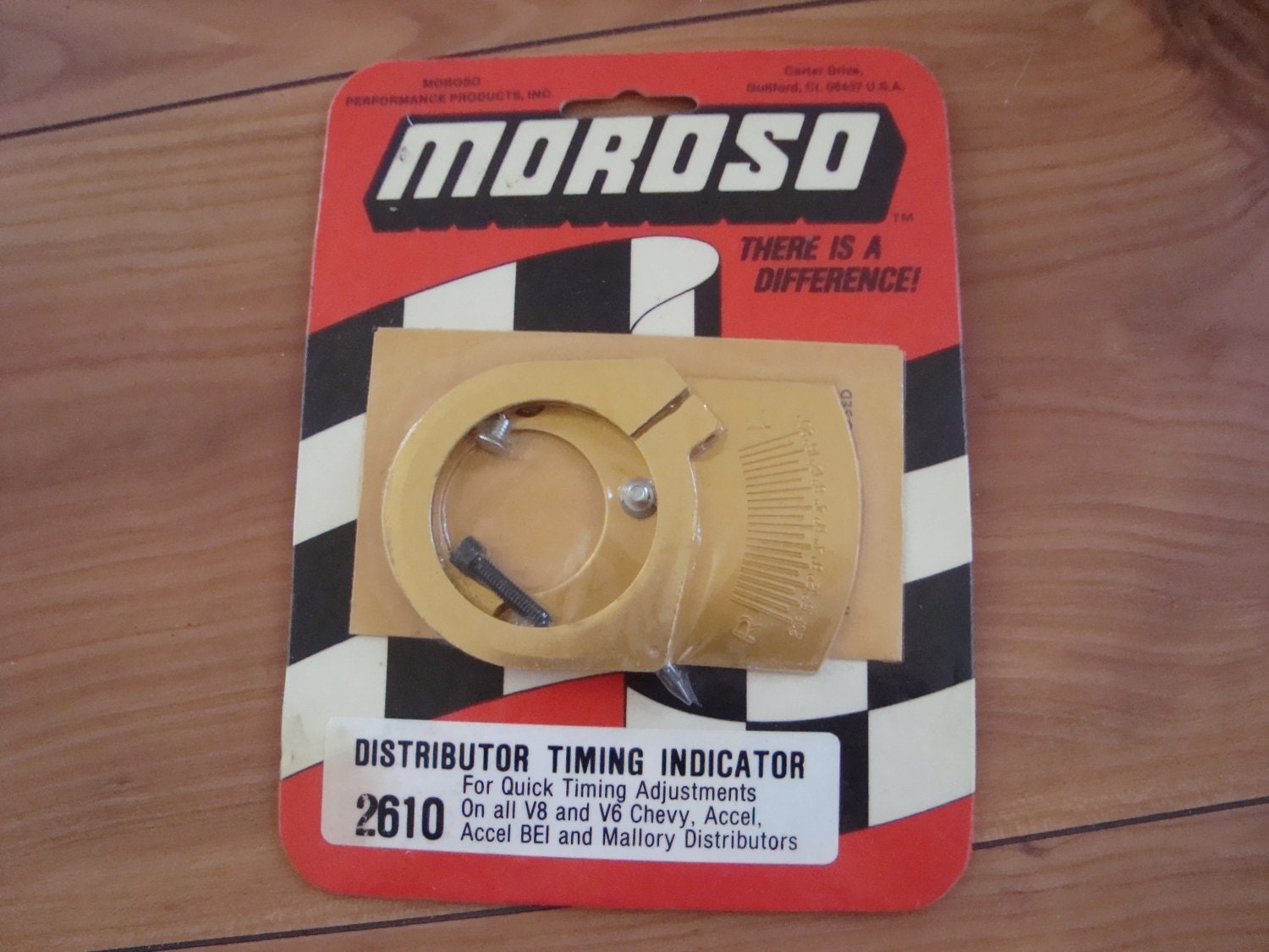 V8 & V6 Chevy Distributor Timing Indicator 2610 Moroso