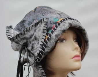 Womens hats trendy beanie eco winter wool Derby hats for women beanie ladies winter hat Vintage womens hats handmade gift winter beanie hat