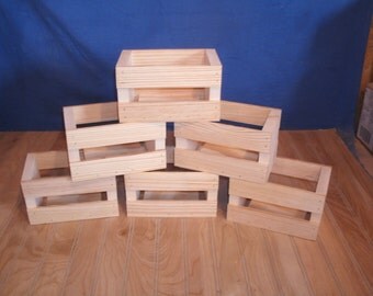 crate, mason jar crate, wood crate, wooden crate, centerpiece crate, reception centerpiece crate, wedding decor, rustic crate