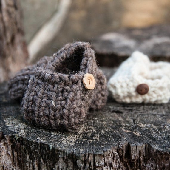 Loom Knit Baby Shoe PATTERN Loom Knit Loafer PATTERN Bootie