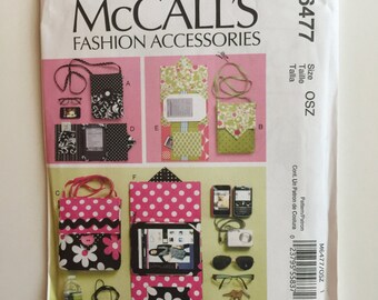 McCall's M6477 Destash Pattern - Kindle Cover Pattern, Kindle Case Pattern, E-Reader Bag Pattern