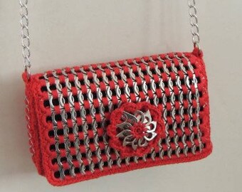 pop tab purse crochet pattern