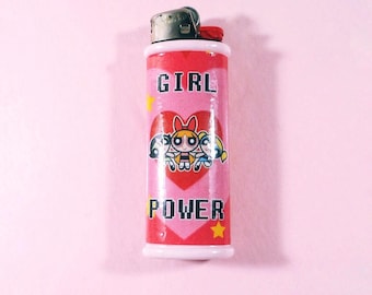 Girl Power - The Powerpuff Girls Bic Lighter Case