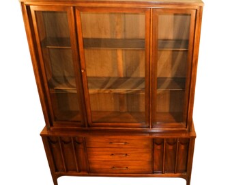 Kent Coffey Perspecta Mid Century Modern hutch China Cabinet
