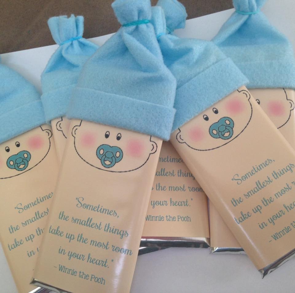 Baby Shower Candy Bar Wrapper With Hershey Bar personalized