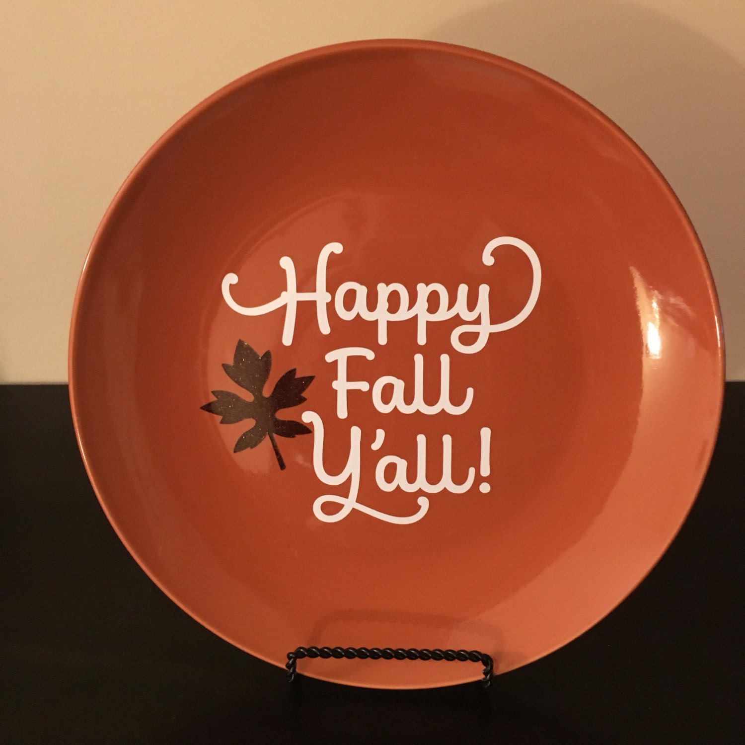 Decorative Fall Plate