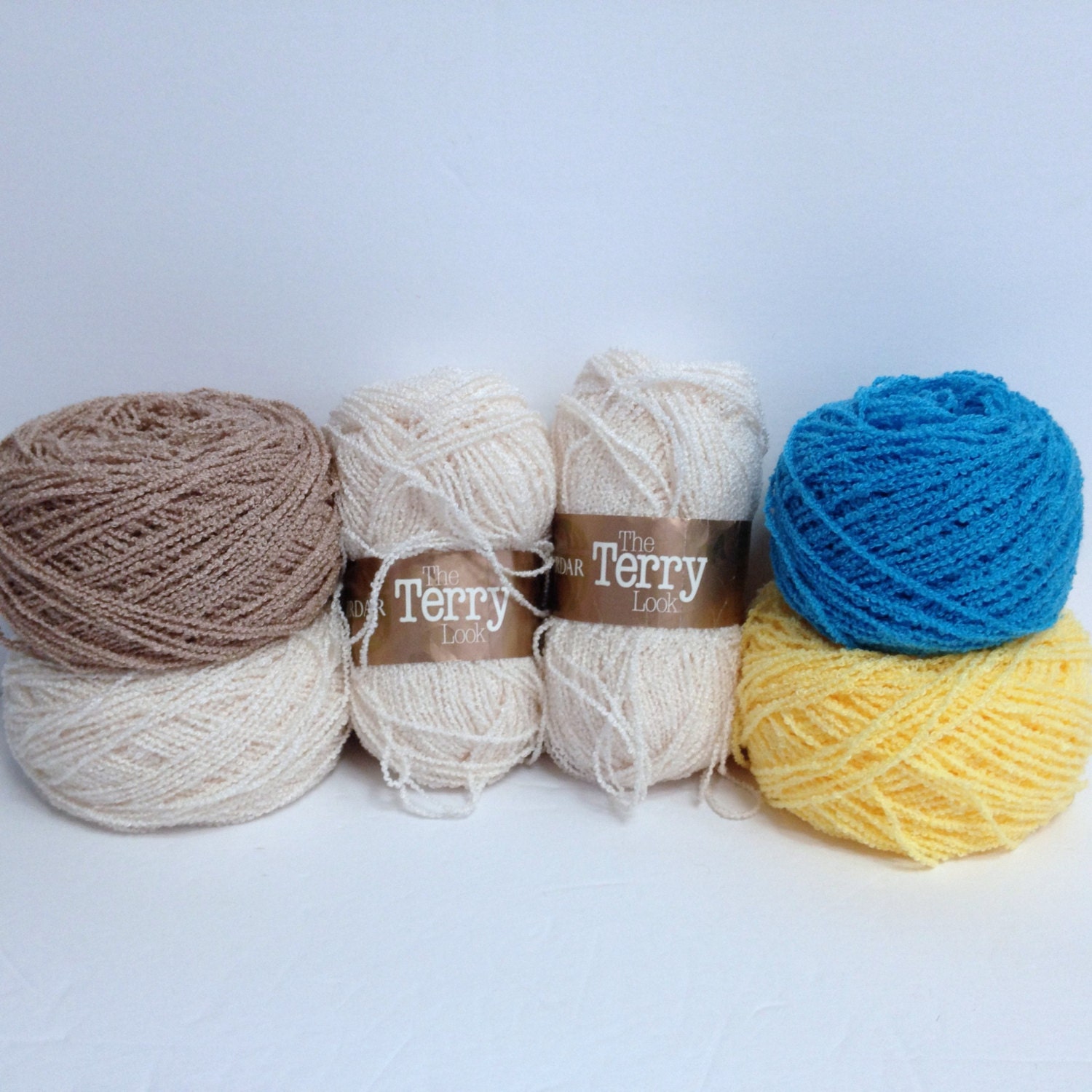 Sirdar Yarn Destash Terry Look Variety Yarn Made in England