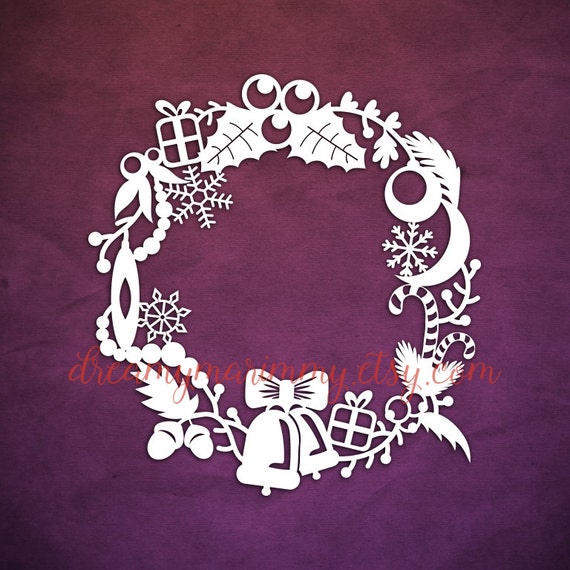 Christmas Papercut TemplatesChristmas Wreath Christmas