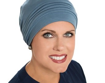 Couture Cap Head Cover | Bamboo Cancer Turban | Cancer Hats | Chemo Beanies | Chemo Hats | Hats for Cancer Patients | Head Covering