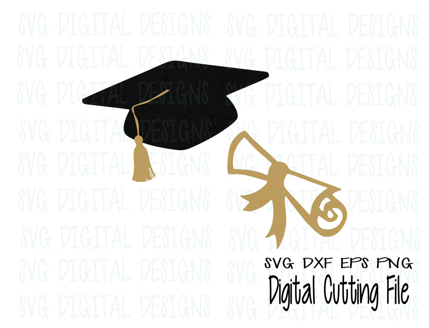 Download Graduation Svg Graduation Cap & Diploma Svg Clipart