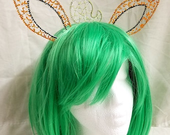 Beaded Eeveelution Ears Headbands