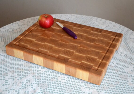 End grain Cutting Board, Endgrain chopping board, Oak cutting board, Ash Wood cutting board, Chopping block, professional