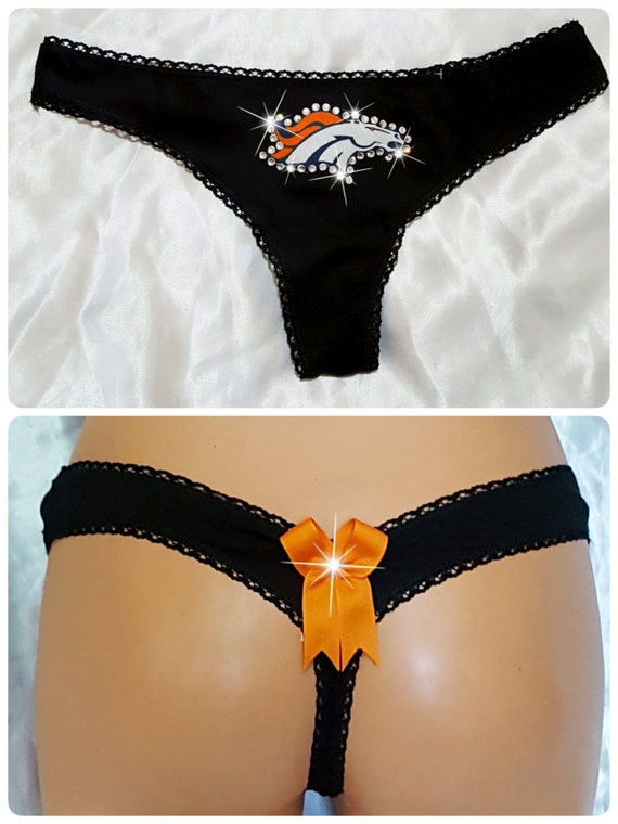 NFL thong-Denver Broncos lingerie-Denver Broncos by sparklebraz